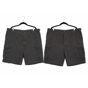 Rothco Cargo Shorts Mens XL Lot of 2 Black BDU Military Tactical Workwear